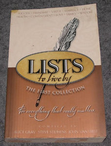 Lists to Live By: The First Collection 