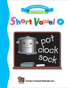 Short Vowel O Workbook 