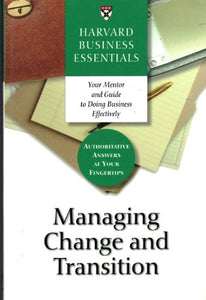 Managing Change and Transition 