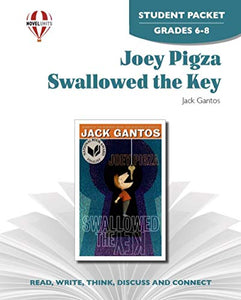 Joey Pigza Swallowed the Key - Student Packet by Novel Units, Inc. 