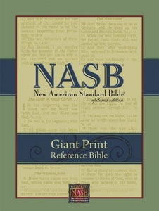 Giant Print Reference Bible-NASB 