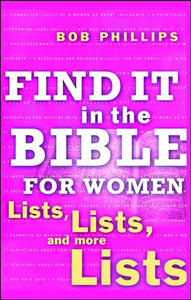 Find It in the Bible for Women 