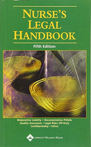 Nurse's Legal Handbook 