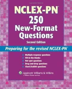 NCLEX-PN 250 New-Format Questions 