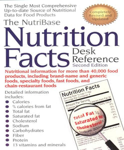 The NutriBase Nutrition Facts Desk Reference 