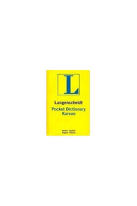 Korean Langenscheidt Pocket Dictionary 