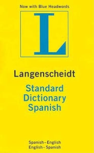 Langenscheidt Standard Dictionary Spanish 