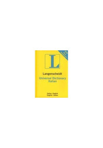 Italian Langenscheidt Universal Dictionary 