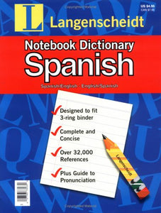 Spanish Notebk Dict 