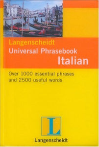 Italian Langenscheidt Universal Phrase Book 