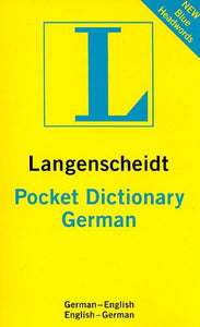 German Langenscheidt Pocket Dictionary 