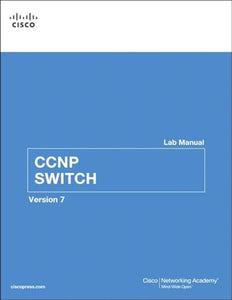 CCNP SWITCH Lab Manual 