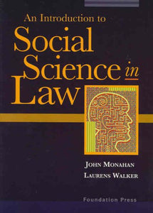 An Introduction to Social Science in Law 