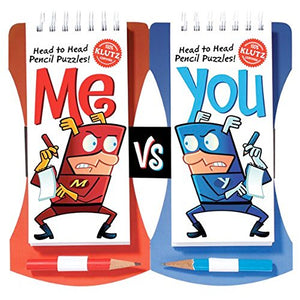 Head to Head Pencil Puzzles! Me vs You (Klutz) 