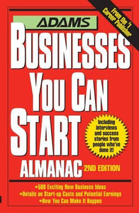 Adams Businesses You Can Start Almanac 