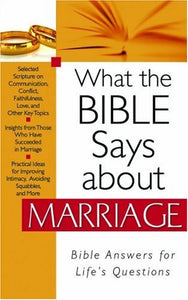 What the Bible Says about Marriage 