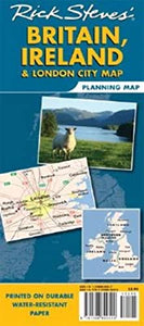 Rick Steves' Britain, Ireland and London City Map 