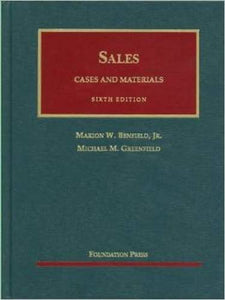 Cases and Materials on Sales 