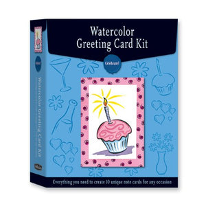 Watercolor Greeting Card Kit: Celebrate! 