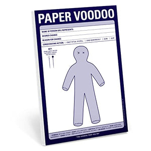 Knock Knock Pad: Paper Voodoo 