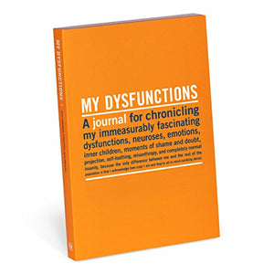 Knock Knock My Dysfunctions Mini Inner-Truth Journal 