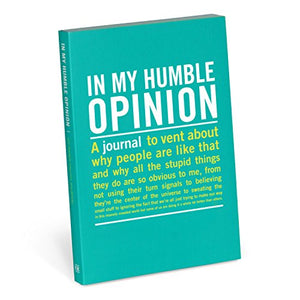 Knock Knock In My Humble Opinion Mini Inner Truth Journal 