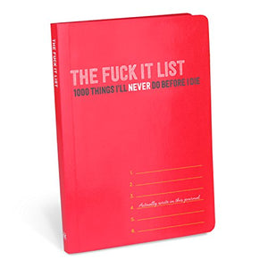 Knock Knock the Fuck it List Journal 