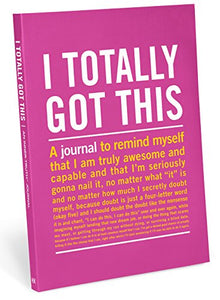 Knock Knock I Totally Got This Inner Truth Journal 