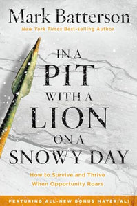 In a Pit with a Lion on a Snowy Day 