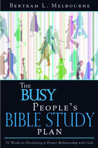 Busy People Bible Study Plan 