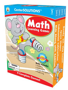 Math Learning Games, Grade 1 