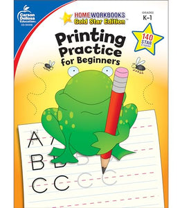 Printing Practice for Beginners, Grades K - 1 