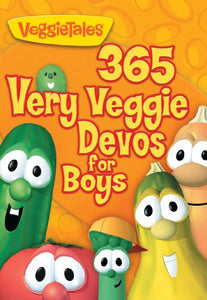 365 Very Veggie Devos for Boys - Deluxe Edition Padded Hardcover 