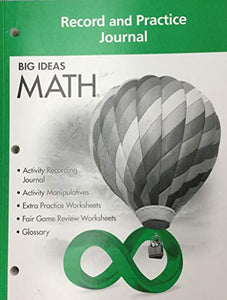 Big Ideas Math Green, Record and Practice Journal (1 year) 