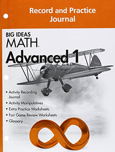 Big Ideas Math Advanced 1, Record and Practice Journal (1 year) 