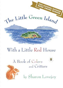 The Little Green Island with a Little Red House 