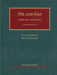 The Law of Oil and Gas 