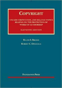 Copyright, Unfair Competition, and Related Topics 