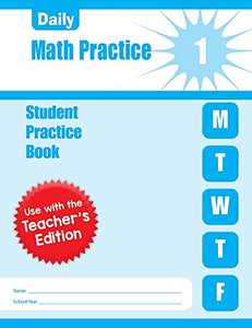 Daily Math, Practice, Grade 1 Individual Student Practice Book 