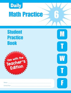 Daily Math, Practice, Grade 6 Individual Student Practice Book 