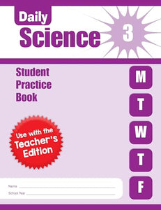 Daily Science, Grade 3 Individual Student Practice Book 