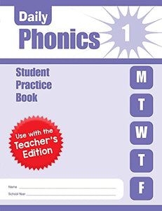 Daily Phonics, Grade 1 Individual Student Practice Book 