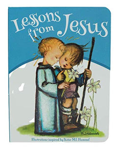 Lessons From Jesus, Hard Cover Christian Children's Board Book 