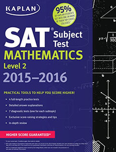 Kaplan SAT Subject Test Mathematics Level 2 2015-2016 