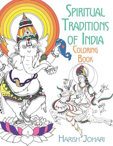 Spiritual Traditions of India Coloring Book 