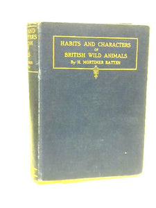 Habits and Characters of British Wild Animals 