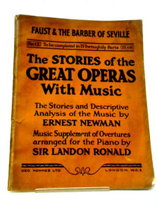 Stories of Great Operas with Music: Pt 2: Faust & The Barber of Seville 