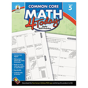 Common Core Math 4 Today, Grade 5 