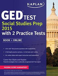 Kaplan GED Test Social Studies Prep 2015 