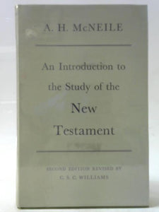 An Introduction to the Study of the New Testament 